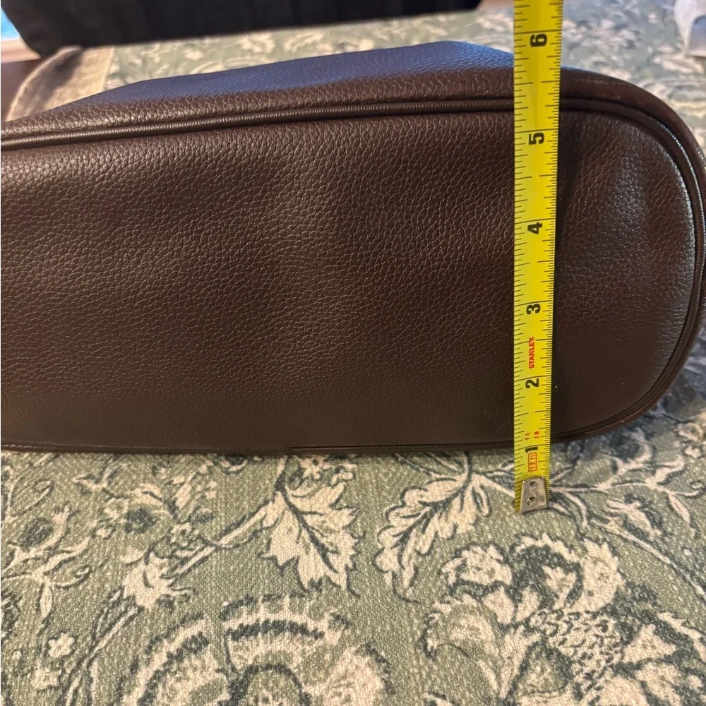 🤎 Vintage 🤎 Longchamp Leather Satchel - Picture 8 of 11